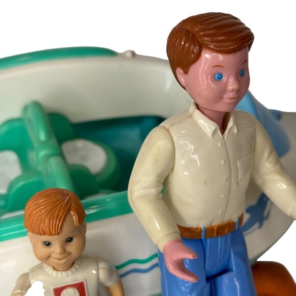 Fisher-Price 1997 Plastic Toy Speed Boat Playset Accessories & Figures Vintage - Picture 16 of 16